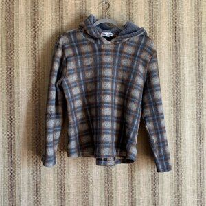 Stem & Vine Size M Hoodie Multicolored Blue Women’s Fall Clothing Top Hoodie